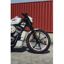 Front Fender Old School — Raw finish, ABS plastic
