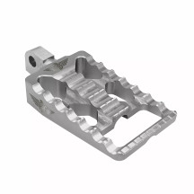 Foot Pegs for Harley — MX, Silver, Pair