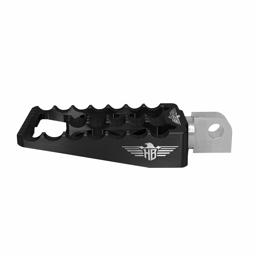 Foot Pegs for Harley — M8 thread, pair, MX fit, black Foot Pegs for Harley — M8 thread, pair, MX fit, black