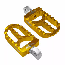 Foot Pegs for Harley — Gold, Pair
