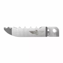 Foot Pegs for Harley — Silver, Left/Right