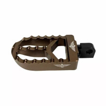 Foot Pegs for Harley — Model MX, left & right, stainless steel