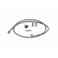 Brake Line Kit — -3, front, stainless steel