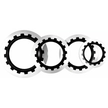 Arandela deformable — Aluminio, línea de freno, paquete de 6