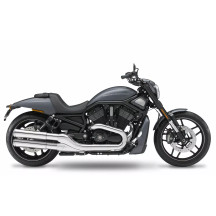 2in2 | 4" y 5" | Silenciador de alto rendimiento — Diámetro exterior 4", montaje derecho, acabado cromado