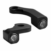 NANO Series Handlebar Turn Signals — 12 V, for Harley Davidson®, black