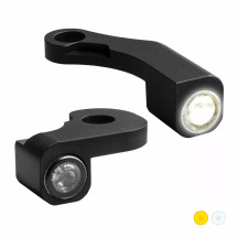 NANO Series Handlebar Turn Signals — 12 V, for Harley Davidson®, black