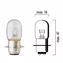 Bombillas de filamento — P15d-25-1, 12V 25W, blanco