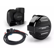 Bocina de aire de tono dual SoundBomb V-Twin con cubierta