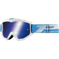 Gafas 3201FL Atzaki MX — Talla única, Azul, Blanco