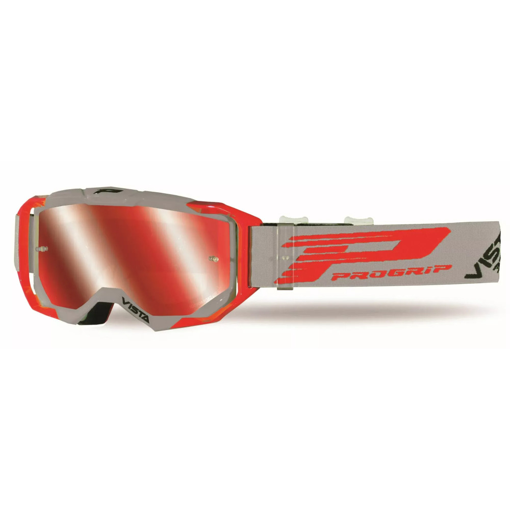 Gafas 3303 Vista — Talla única, gris, rojo