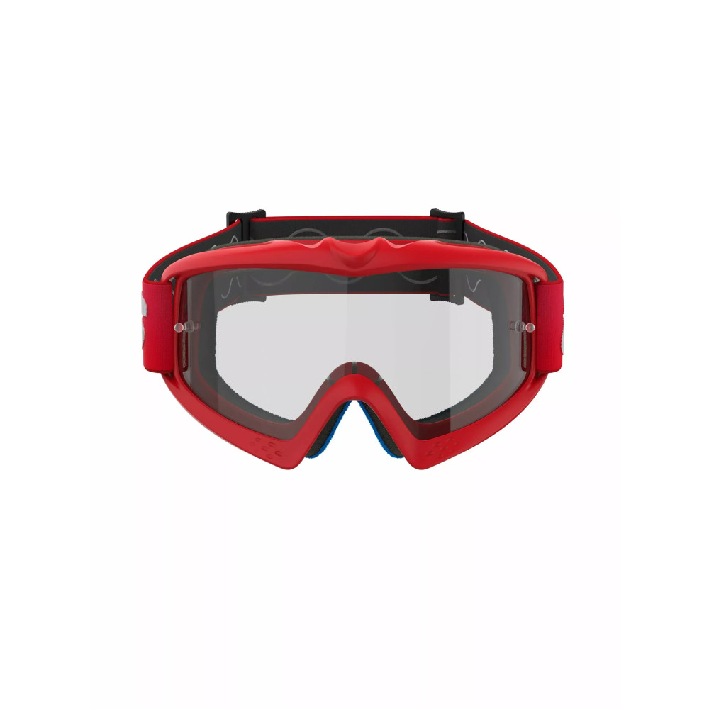 Youth Vision Blaze Goggle — One Size, Red, Clear lens