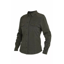Women's Motoshirt Jacket — L, Chest 108 cm (42-1/2"), Olive