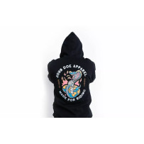 Snake II Hoodie — 3XL, relaxed fit, Black