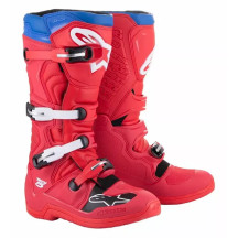Botas Tech 5 — EU 44.5, Over-Calf, Rojo