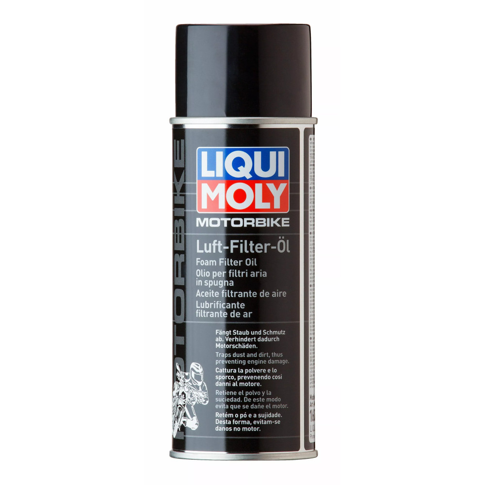 Aceite para filtros de espuma — 400 ml (13,5 US fl oz), aerosol, para filtros de espuma y tela