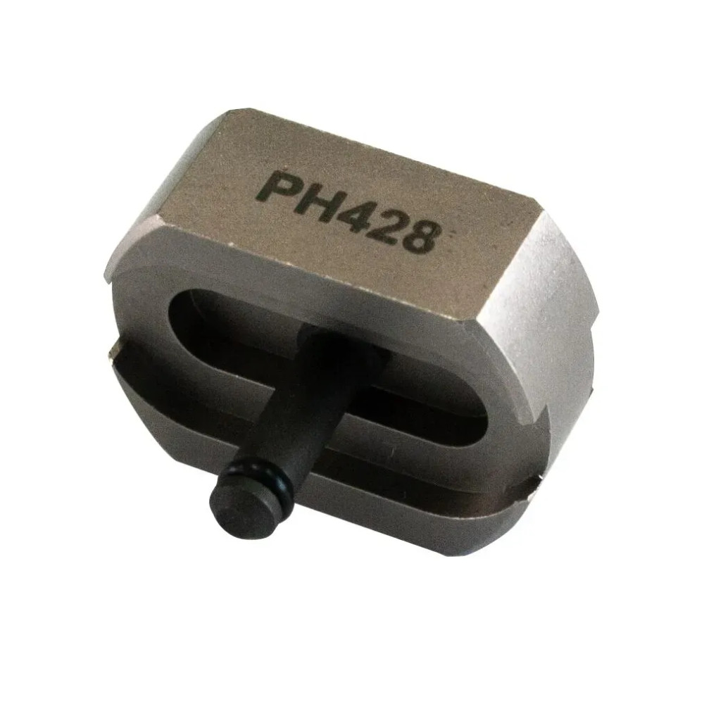 Piezas de repuesto para la herramienta RK rompecadenas/prensa de ajuste — Tamaños de cadena 400, 420, 428, Negro