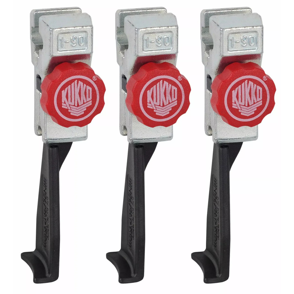 3 Narrow, Quick Adjusting Jaws (Set) - Series 3-S