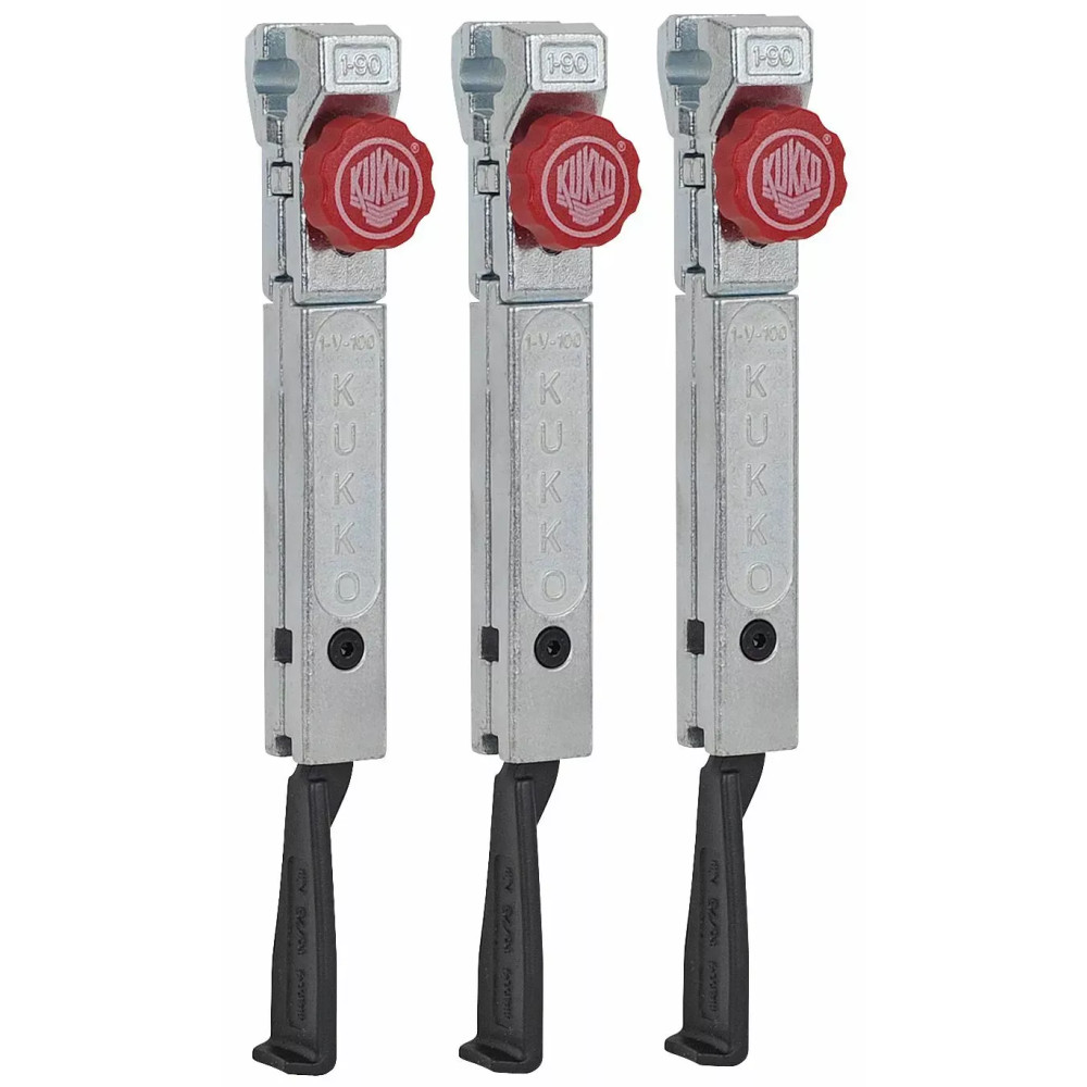 3 Extremely Narrow, Quick Adjusting Jaws (Set) - Series 5-S