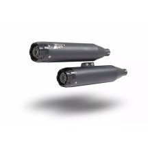 Overlapped Slip-On Muffler for HD-SOFTAIL M8