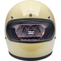 Gringo Helmet — Size M, White, Full-face