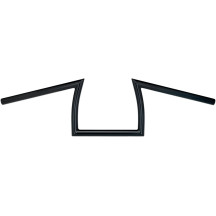 Manillar 1" — abrazadera 25.4 mm, 78.5 cm ancho, 11 cm subida, Negro