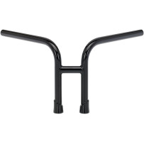1" T-Bar — 1" diameter, 20" width, 9.5" rise, Black gloss