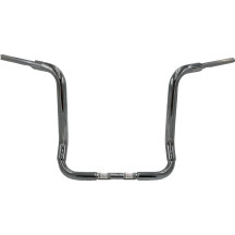 Manillar de instalación EZ de 1-1/2" con parte superior redondeada — 1-1/2" diámetro, 16" altura, 38-1/2" ancho, Cromado