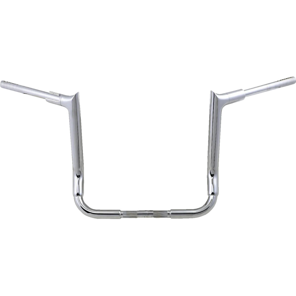 Manillar EZ de instalación de 1-1/2" con tope superior puntiagudo — 38 mm (1-1/2"), 35,5 cm (14"), cromado