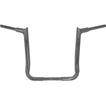 Manillar puntiagudo de tapa superior 1-1/2" con instalación EZ — 1-1/2" de diámetro, abrazadera 1", elevación 16", cromo