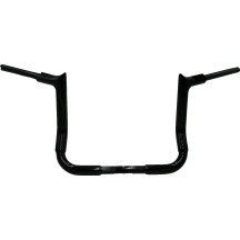 Manillar 1-1/2" EZ de tope puntiagudo — 1-1/2" (38 mm) diámetro, abrazadera 1" (25.4 mm), Negro