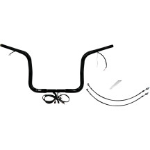 Kit de manillar redondo 1-1/4" con cableado EZ Install — 1-1/4" de diámetro, abrazadera 1", ancho 36"