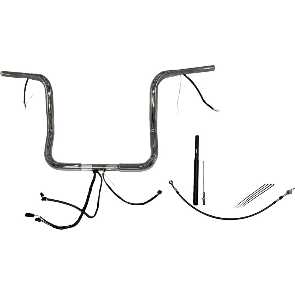 EZ Install Wired 1-1/4" Round Top Handlebar Kit