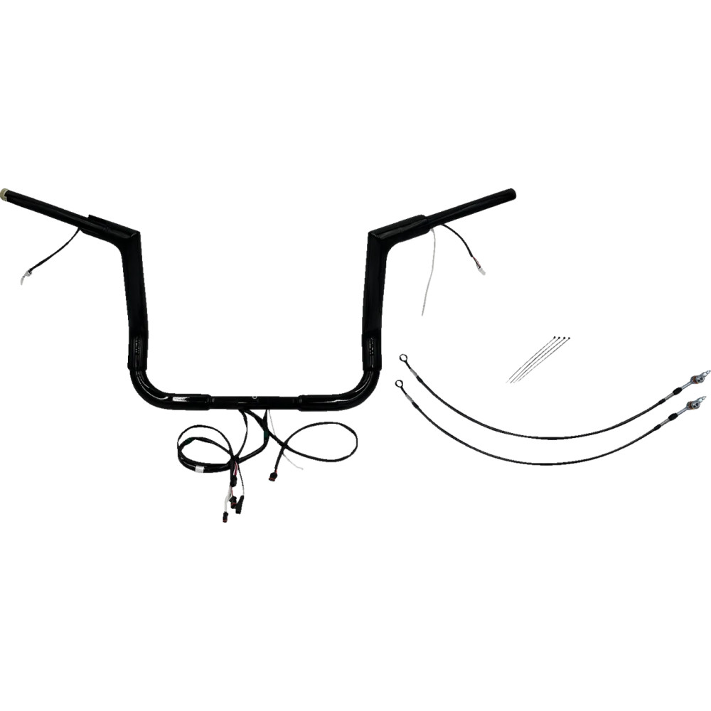 EZ Install Wired 1-1/2" Flat Top Handlebar Kit