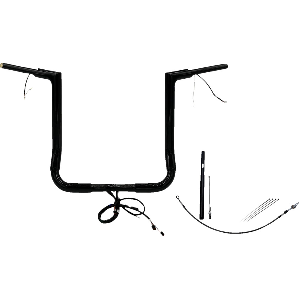 EZ Install Wired 1-1/2" Flat Top Handlebar Kit