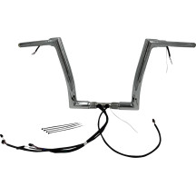 Kit de manillar plano EZ Install Wired 1-1/2\" — 38 mm (1-1/2\") de diámetro, 89 cm (35\") de ancho, 32 mm (1-1/4\") de abrazade