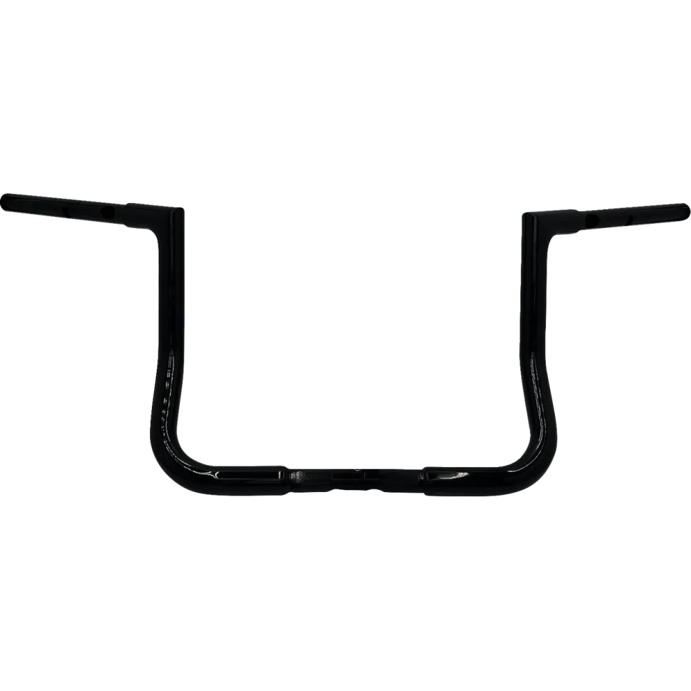 1-1/4" EZ Install Flat Top Handlebar — 1-1/4" dia, 1" clamp, 15-1/2" center width, Black 1-1/4" EZ Install Flat Top Handlebar — 1-1/4" dia, 1" clamp, 15-1/2" center width, Black
