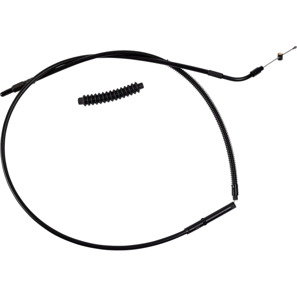Cable de embrague Stealth de alta eficiencia — tamaño estándar, ajustador central, Negro