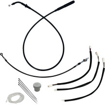 Kit EZ de instalación — 12" de altura del manillar, Ape Hanger, negro