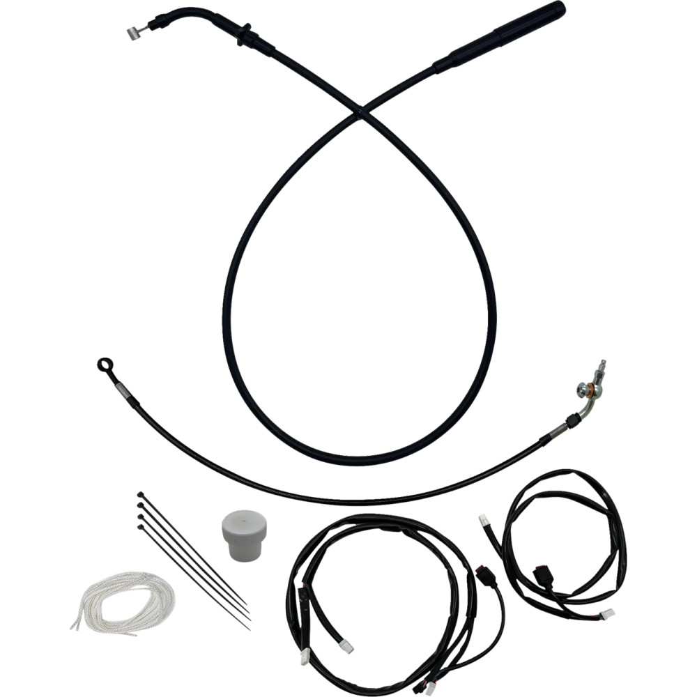 Kit de instalación EZ — Para manillar de 40.5 cm (16"), Ape Hanger, negro