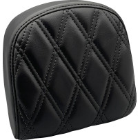 Sissy Bar Pad — 19 cm x 19 cm (7-1/2"), Black