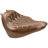 Wide Tripper™ Seat — Brown, Diamond