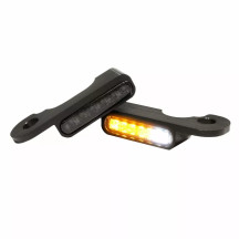 LED Handlebar Turn Signals — 12 V, Black