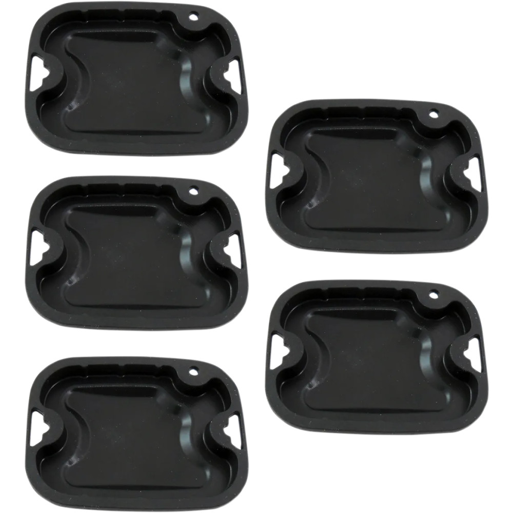 Juntas de tapa de embrague — Cilindro maestro, paquete de 5, negro