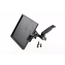 Placa de matrícula — 20 cm (7-7/8") x 18 cm (7"), negro