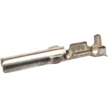 Terminales estampados AMP Mate-n-Lock — conector AMP Mate-N-Lok, hembra, paquete de 100, plateado