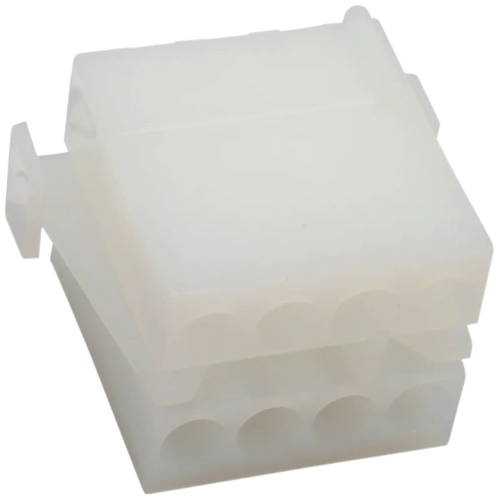 AMP Mate-n-Lock Connector — 8-pin, female, 12" (305 mm), white