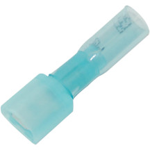 Heat Shrink Quick Disconnects and Terminals — 25 pack, 16-14 AWG, green