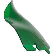 Parabrisas deportivo Kolor Flare™ — 16.5 cm (6-1/2 in), verde