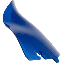 Kolor Flare™ Sport Windshield — 16.5 cm (6-1/2"), Blue, Detachable